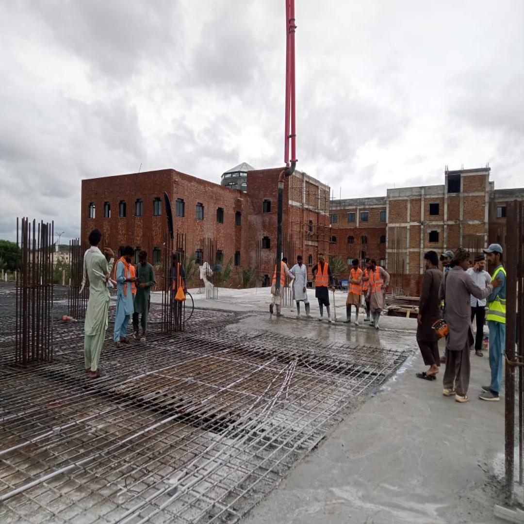 Exterior of a newly constructed modern house